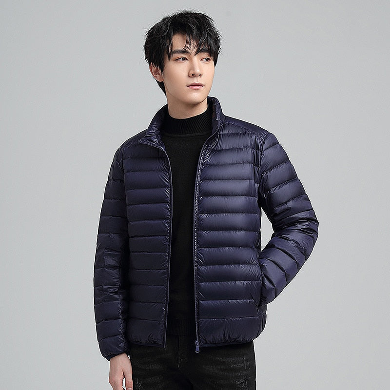 Windproof Packable Men Down Jacket