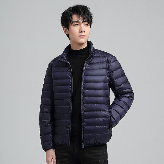 Windproof Packable Men Down Jacket