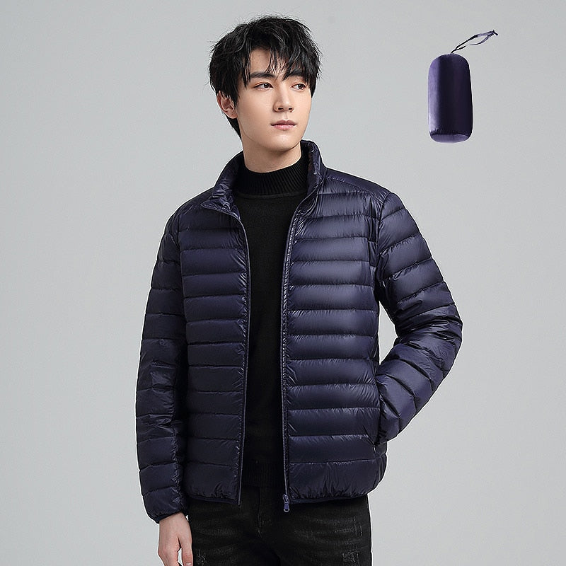 Windproof Packable Men Down Jacket