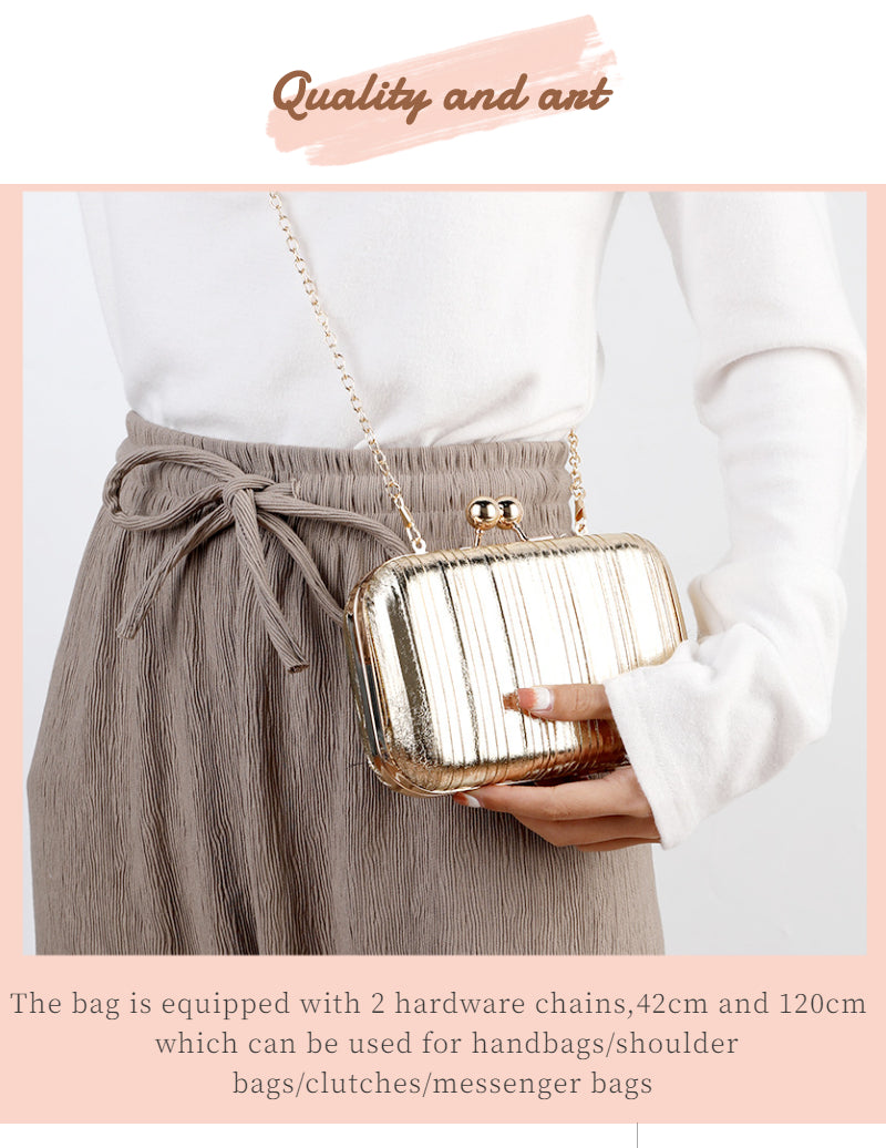 Golden Evening Clutch