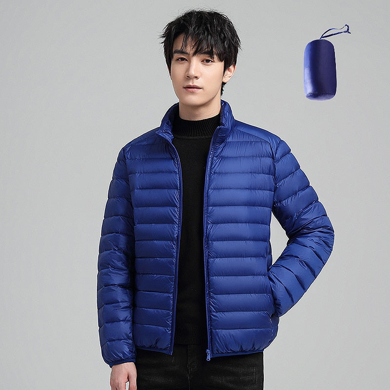 Windproof Packable Men Down Jacket