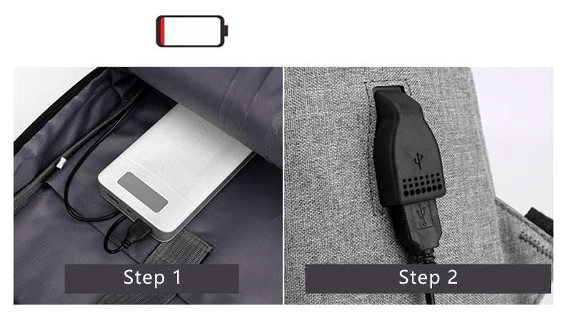 Multi-functional USB Charging Backpack