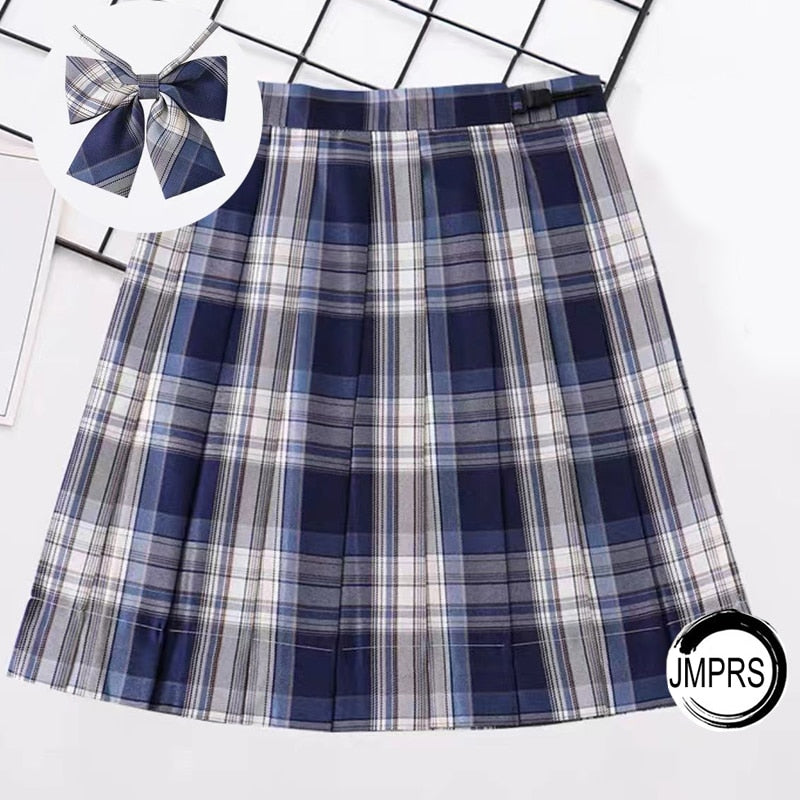 Preppy Girls Dance Mini Skirt Cute + Bow-knot