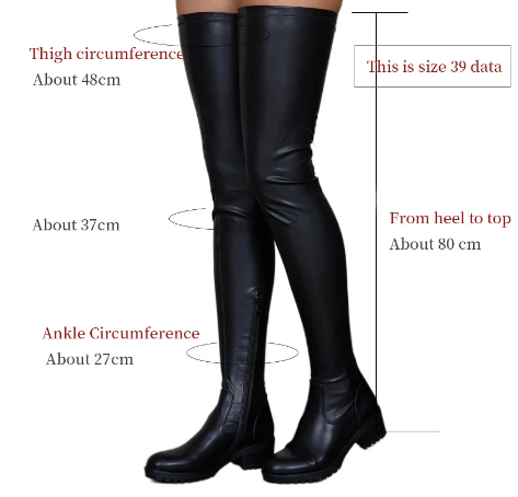 Ladies Over-the-knee Boots